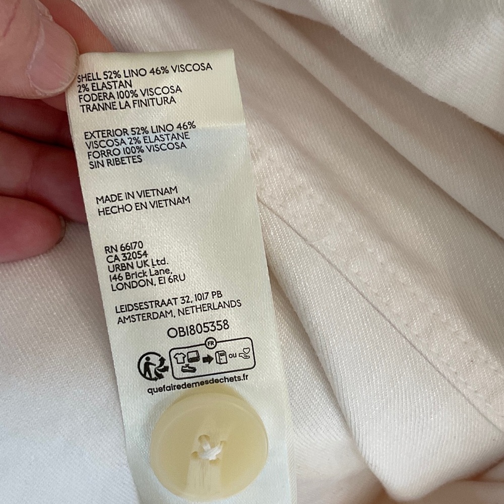NWT Maeve Colette Cream Long Pencil Skirt - Picture 9 of 9